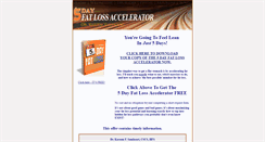 Desktop Screenshot of fullthrottlefatloss.com